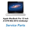 MacBook Pro 13 inch A1278 Late 2011 all parts 